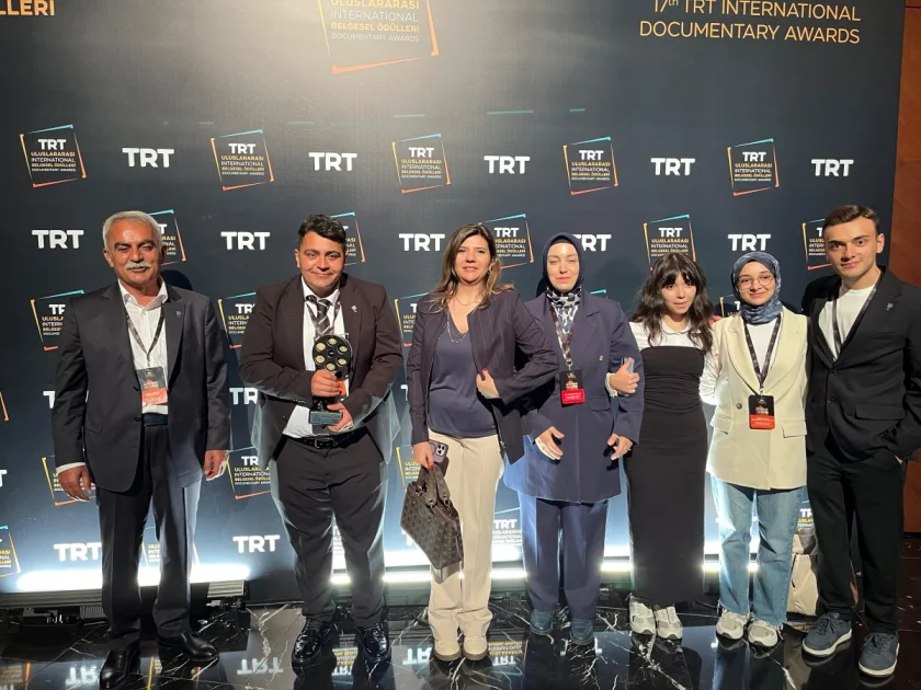 Siverekli Yönetmen Onur Sürek'e TRT'den İkincilik Ödülü